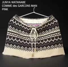 【レア】junya watanabeコムデギャルソンマン　スカート　ピンクタグ レア】junya watanabeコムデギャルソンマン スカート ピンクタグ