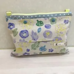 ミナペルホネン ハンドメイドパッチワーク× following day ポーチ