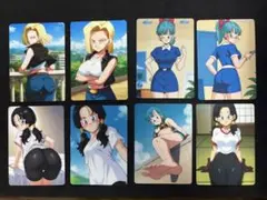 ウラシクカード　８枚セット　ドラゴンボール　セクシー美女カード