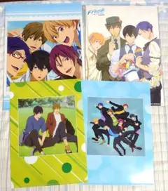 Free! 特典 クリアファイル 他