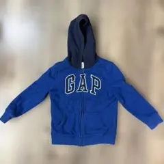 GAP ネイビー フード付きパーカー 100cm~