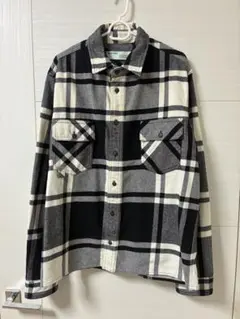 OFF-WHITE チェックシャツジャケット - メルカリ