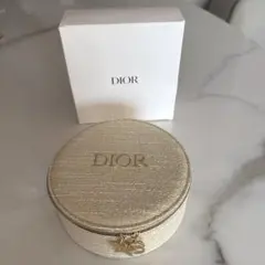 Dior ゴールド 円形ポーチ