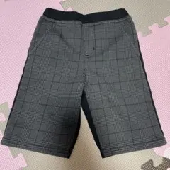 COMME CA ISM チェック柄ハーフパンツ 110
