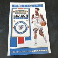 Shai Gilgeous-Alexander SGA ギルジャスアレキサンダー