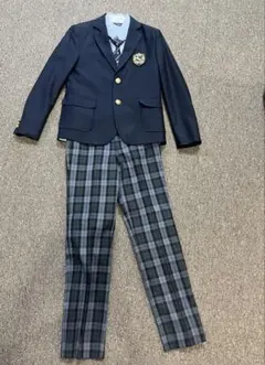 コムサイズム フォーマルスーツ　セットアップ150 ４点セット　卒業式 男子