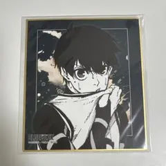 ブルーロック展 ミニ色紙 黒名蘭世 清羅刃 - メルカリ