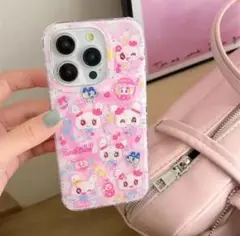 たまごっち　らぶりっち　iPhone16 ケース　キャラクター　MagSafe