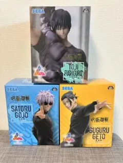【開封済み】呪術廻戦 Luminasta 五条悟 夏油傑 伏黒甚爾 3体セット