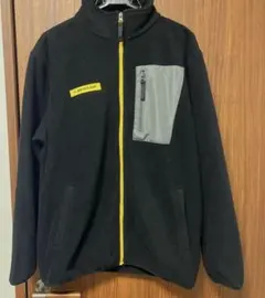 ダンロップ フリース ジャケット ブラック