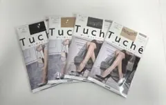 【新品】トゥシェ ストッキング ビジュー 4足セット