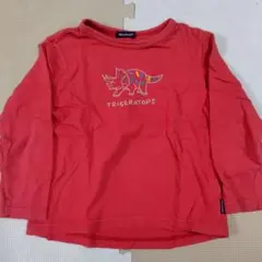 ムージョンジョン　長袖　カットソー　ロンティー　ロンT　恐竜　サイズ110
