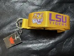 タグ付き LSU Tigers ネックストラップ アメフト