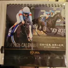 JRA 2026 CALENDAR 卓上カレンダー