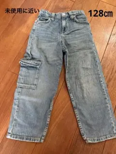 ZARA バギーポケットデニムパンツ　128㎝