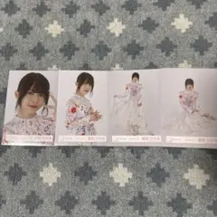 森田ひかる 生写真 自業自得MV衣装 4種コンプ