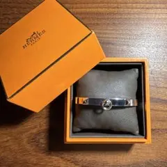 HERMÈS ブレスレット 《コリエ・ド・シアン》 PM 18KWG LGサイズ