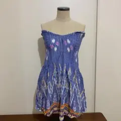 【Cher購入】美品　INDAH ベアワンピース　ships ジャンティーク