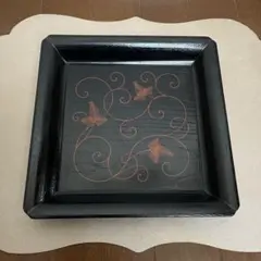京都象彦 漆器 四方盆