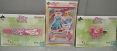 アイカツ 一番くじ G賞 ラバーコレクション F賞メモ帳コレクション