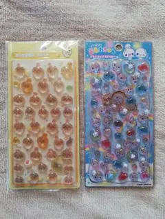 ちいかわ　ぷくぷくあわわちゃん　プチドロップステッカー　ボンボンドロップシール