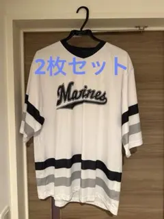 2枚セット　千葉ロッテ　ホッケーシャツのサムネイル