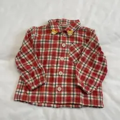 MIKI HOUSE チェック柄シャツ 80