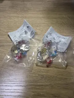 サンリオキャラクターズ なかよしドロップチャーム ハローキティ&ハローミミィ2個