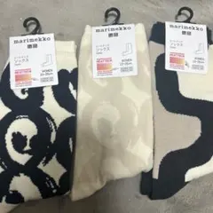marimekko HEATTECH ソックス 3足セット 23-25cm