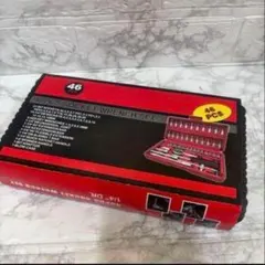 ソケットレンチセット 46点 工具セット ラチェットレンチ DIY 整備 修理用