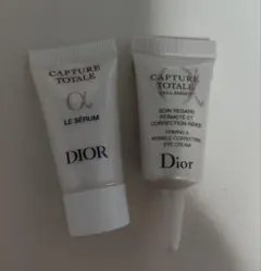 Dior ディオール　カプチュール トータル　美容液　＆　アイクリーム