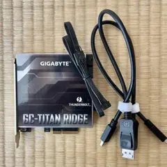 GIGABYTE GC-TITAN RIDGE 2.0 MacPro 改造済み