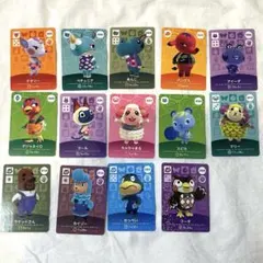あつ森 どうぶつの森 amiiboカード ちゃちゃまる スピカ マリー マール他
