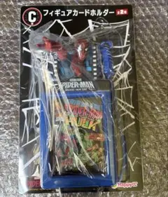 【新品未開封】ハッピーくじ スパイダーマン C賞フィギュアカードホルダーのサムネイル