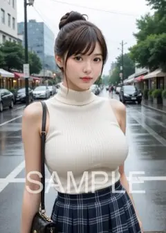 AI 美女 A4ポスター OL 清楚 グラビア 美人 高画質 c091417