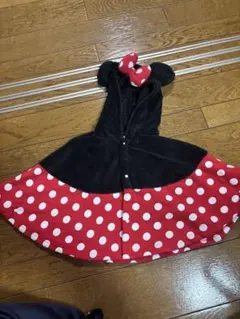ディズニー ミニーマウス ベビーポンチョ 9-12ヶ月