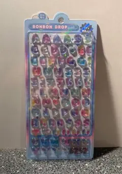 【正規品！】ボンボンドロップシール　アルファベットボンボン