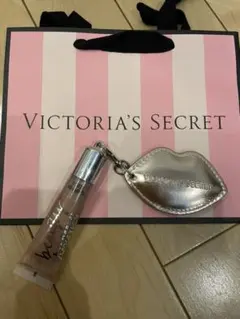 ヴィクトリアシークレット　リップグロス(キーホルダー付き)