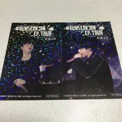 BTS ジン #RUNSEOKJIN 映画 特典 ステッカー 匿名配送☆