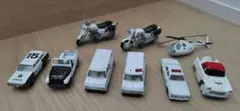 ミニカー　まとめ売り　パトカー　救急車　バイク　平成レトロ　レア