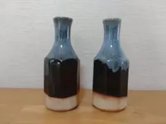 【超メルカリ市限定価格】 陶器製花瓶　一輪挿し2個セット