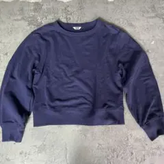 UNIQLO U ネイビー トレーナー Lサイズ