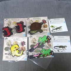 一番くじ 爬虫類＆両生類 ラバーコレクション アカハライモリ クレス カメレオン