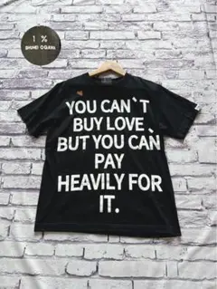 1% メッセンジャープリントTシャツ　サイズ1のサムネイル