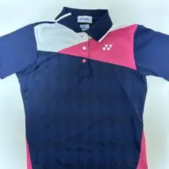 YONEX VERCOOL Mサイズ シャツ ネイビー/ピンク