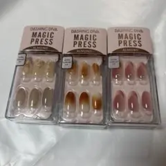 DASHING DIVA MAGIC PRESS ネイルチップ 3点セット