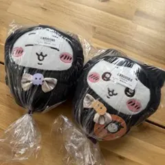 【新品未開封】ちいかわ 黒猫のぬいぐるみ ちいかわ ハチワレ 2個セット
