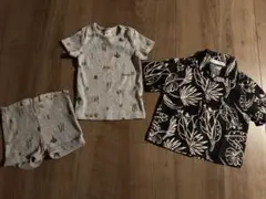 ZARA、H&M　セットアップ、シャツセット