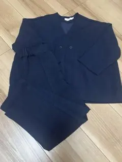 rizière キッズ セットアップ ネイビー 110