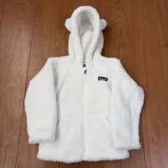 patagonia フリースジャケット 3T ホワイト